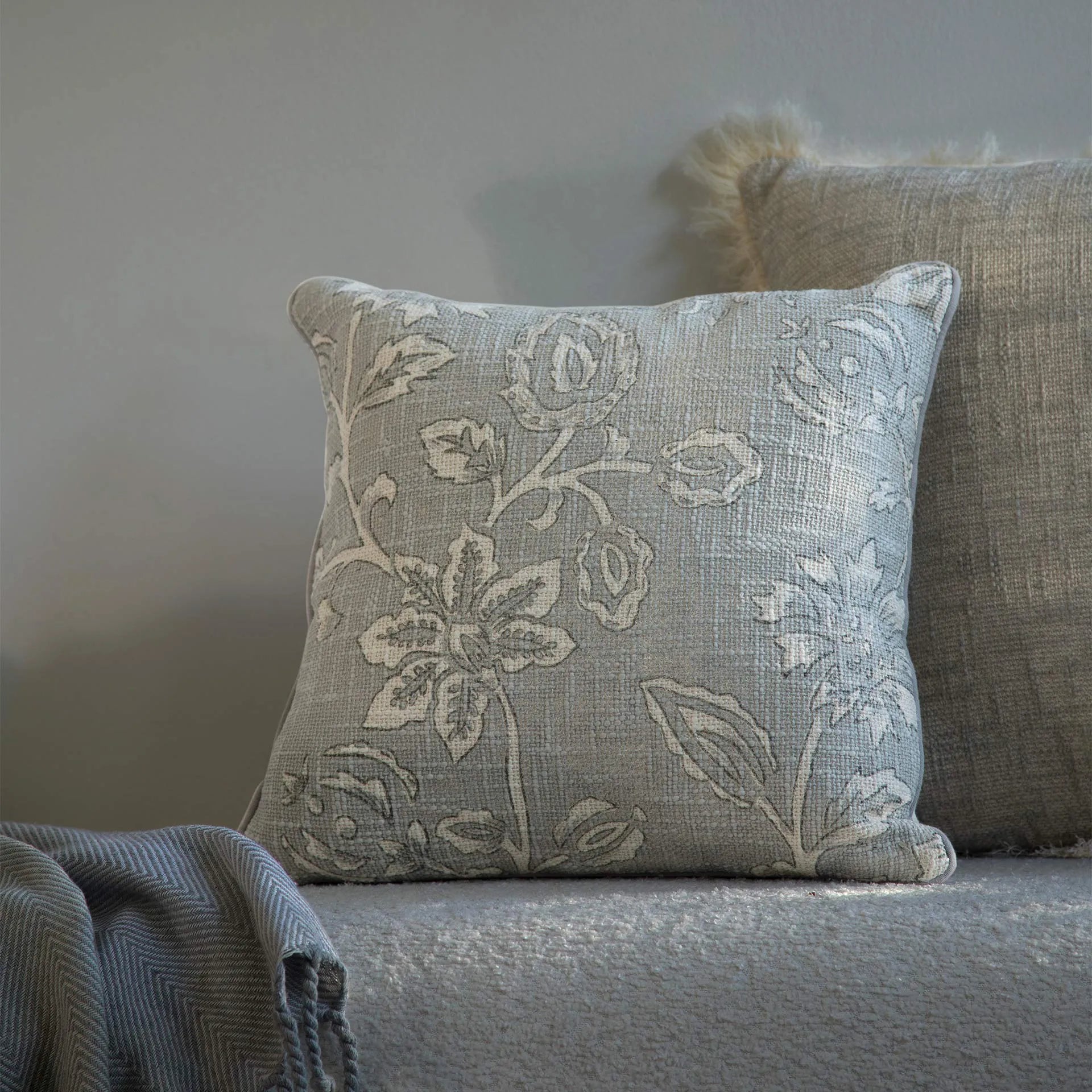 Mizani printed cotton cushion cover