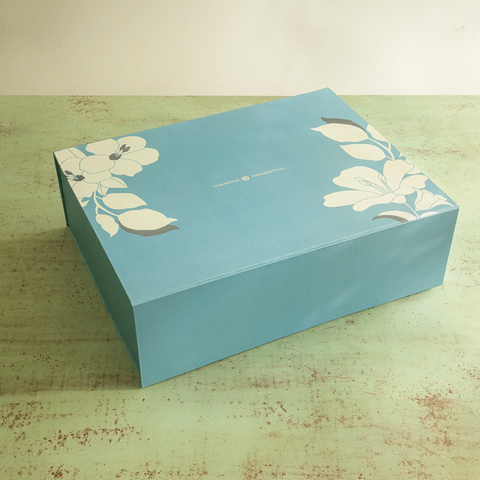 Fruits-painted Ceramic Breakfast Gift Box