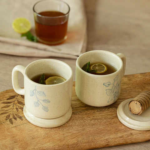 Fiore Ceramic Mug Set of Two