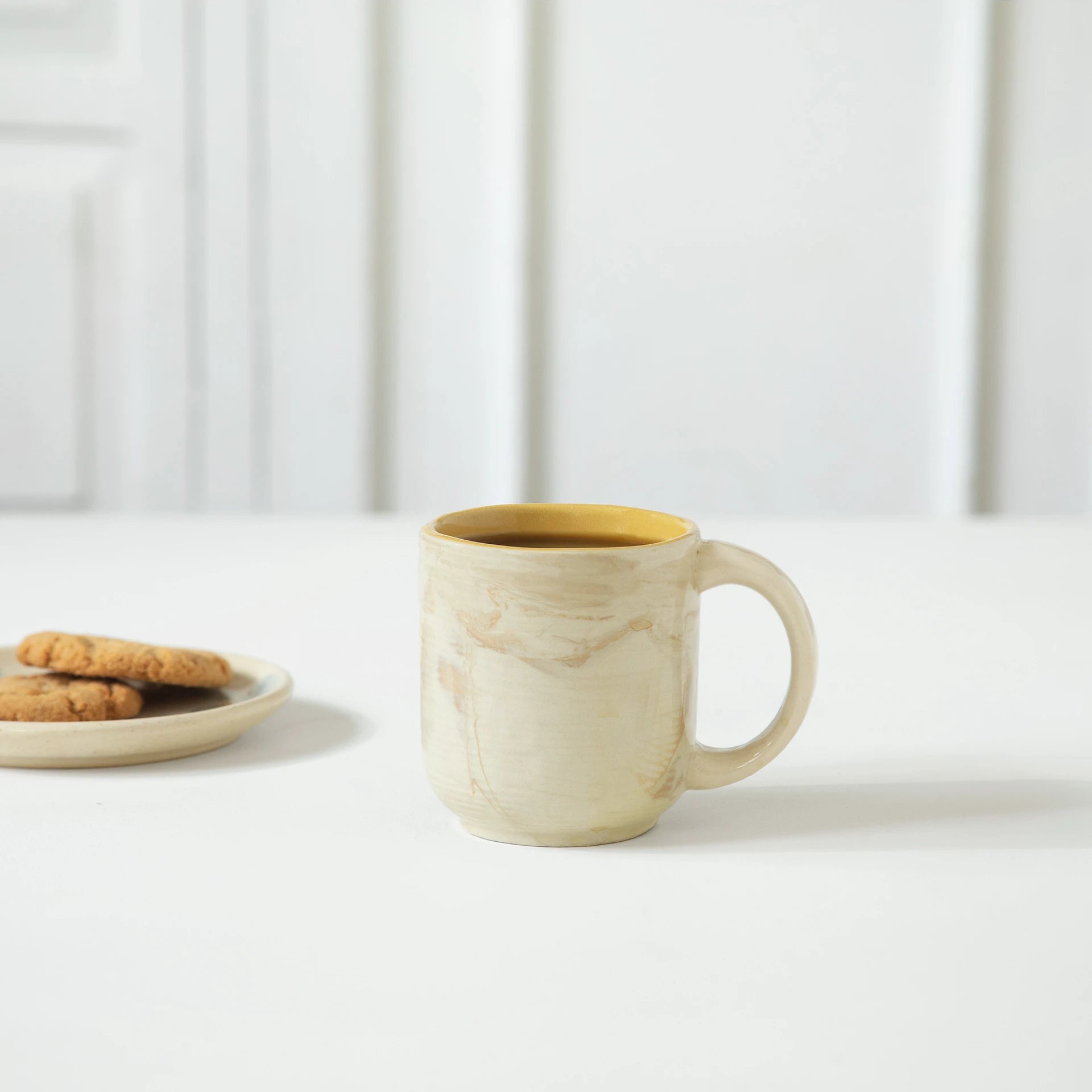 Amber Love Ceramic Mug Set of Four