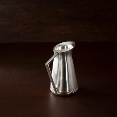 matt silver water jug - ellementry