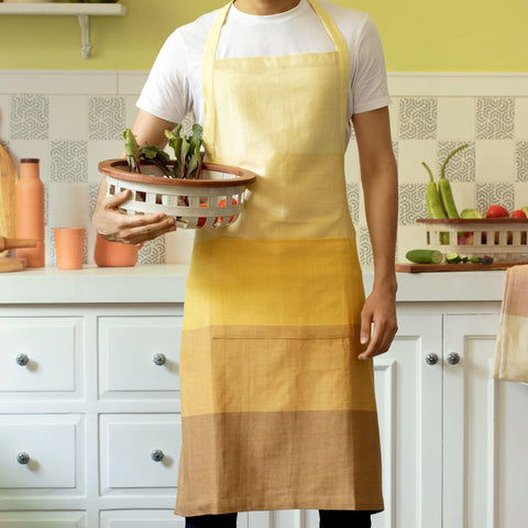 Earthy Cotton Kitchen Apron - ellementry