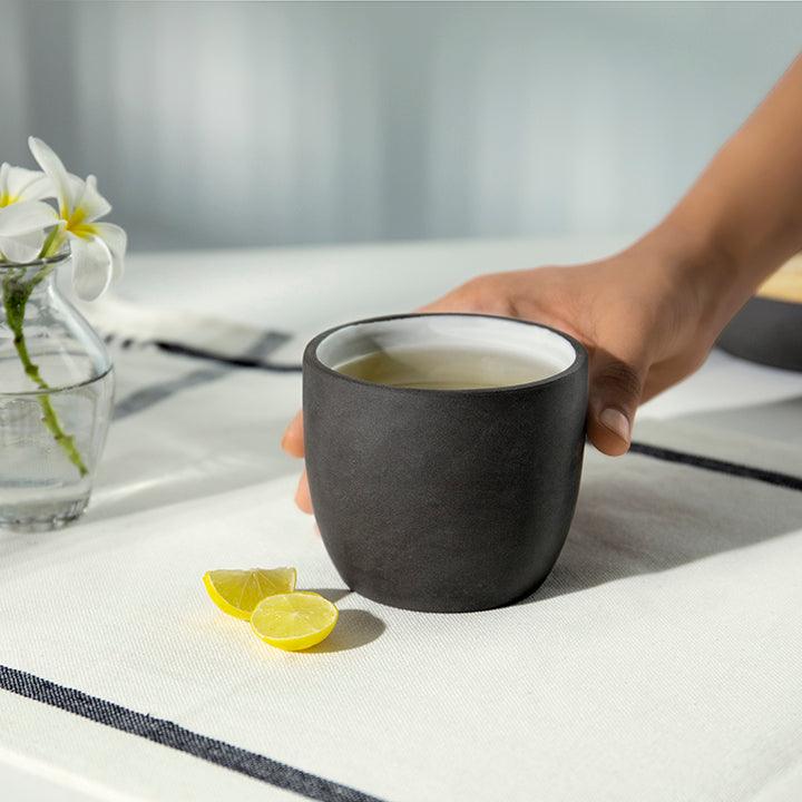 Eclipse Ceramic Green Tea Cup - ellementry